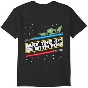 Star Wars T-Shirt May The 4th Be With You Disney Day Meme Graphic 103